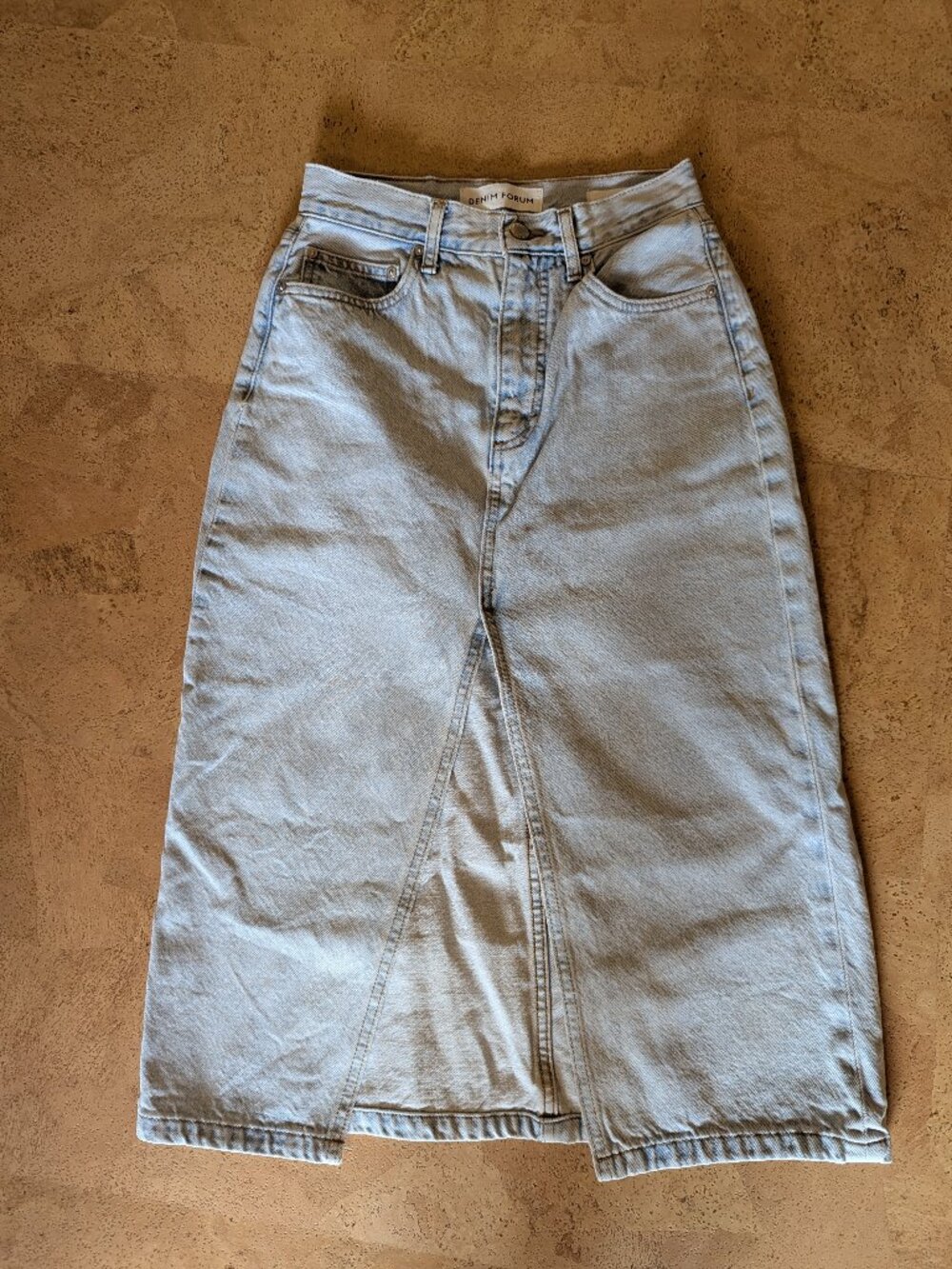 Denim forum jean skirt 24